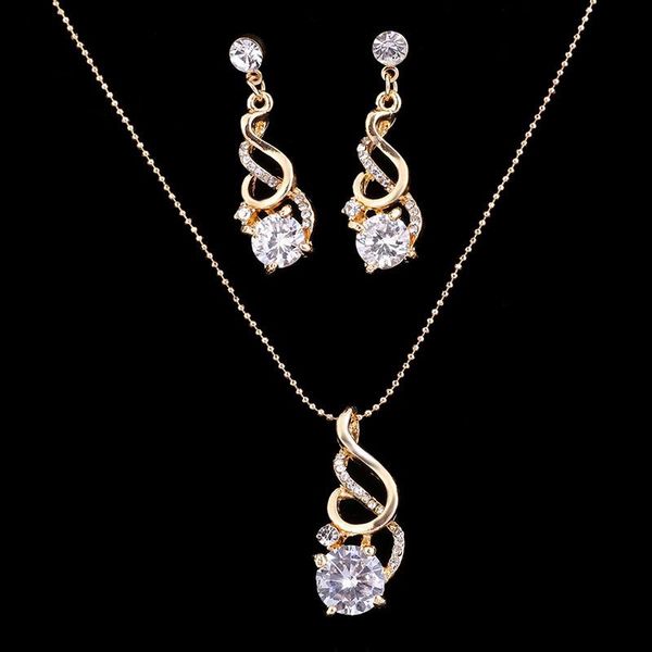 fashion austria crystal water drop leaves golden plated earrings necklaces bridal jewelry sets wedding dress wedding accessories, Silver
fashion austria crystal water drop leaves golden plated earrings necklaces bridal jewelry sets wedding dress wedding accessories, Silver