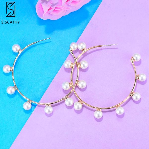 charm 2021 fashion handmade women jewelry elegant pearl earrings statement gold hoop noble symbol for, Golden
charm 2021 fashion handmade women jewelry elegant pearl earrings statement gold hoop noble symbol for, Golden