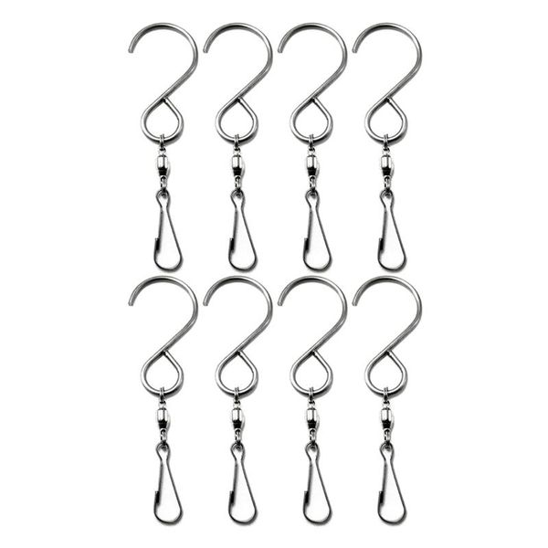 new 10 pack swivel hooks clips, s hooks smooth spinning, for hanging wind spinners wind chimes crystal twisters party supply rot
new 10 pack swivel hooks clips, s hooks smooth spinning, for hanging wind spinners wind chimes crystal twisters party supply rot