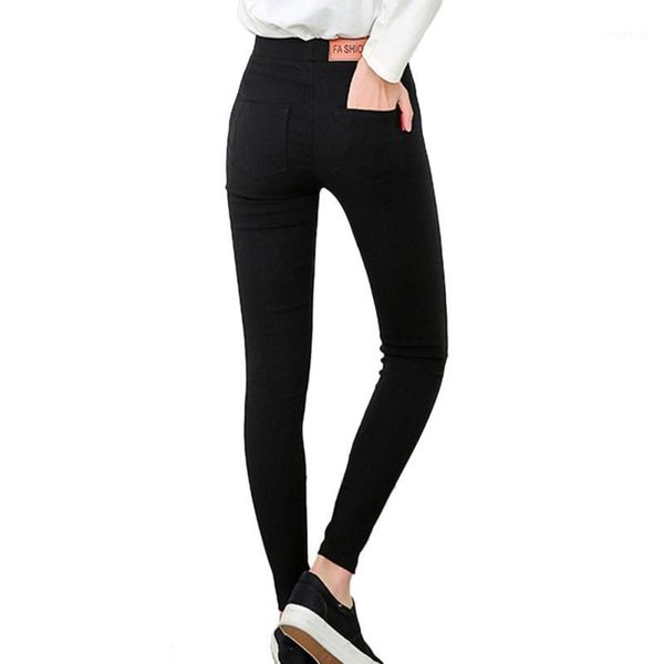 new women's slim leggings skinny high waist jeans woman blue denim pencil pants stretch waist women jeans pants1, Black;white
new women's slim leggings skinny high waist jeans woman blue denim pencil pants stretch waist women jeans pants1, Black;white