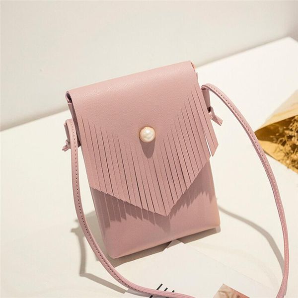fashion women's tassel pearl messenger bag korean version of the female mobile phone shoulder bag
fashion women's tassel pearl messenger bag korean version of the female mobile phone shoulder bag