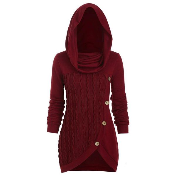 ladies plus-size solid color patchwork button trim pile pile collar irregular knit sweater drop shipping high quality, White;black
ladies plus-size solid color patchwork button trim pile pile collar irregular knit sweater drop shipping high quality, White;black