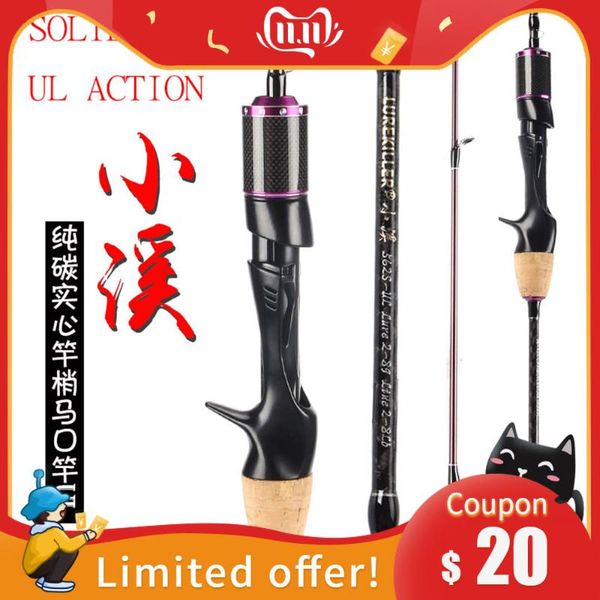 lurekiller fishinhg rod new model high carbon solid tip trout rod 1.68m 1.80m spinning and casting ul action
lurekiller fishinhg rod new model high carbon solid tip trout rod 1.68m 1.80m spinning and casting ul action