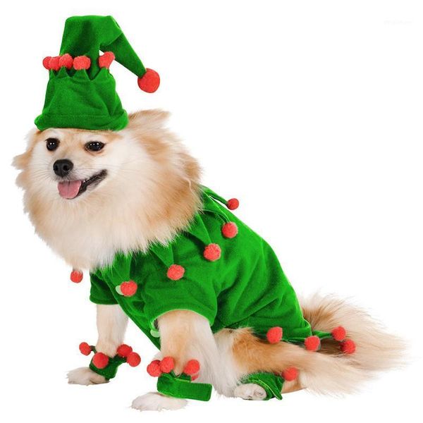 1 pcs funny pet dog christmas costumes winter warm dog clothes decoration lovely cartoon clothe green color1
1 pcs funny pet dog christmas costumes winter warm dog clothes decoration lovely cartoon clothe green color1