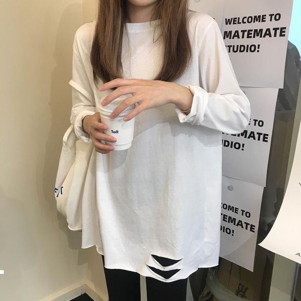 new women's 2021 base shirts spring released solid t-shirts with deep sleeve long minimalist style s y443 r7f1, White
new women's 2021 base shirts spring released solid t-shirts with deep sleeve long minimalist style s y443 r7f1, White