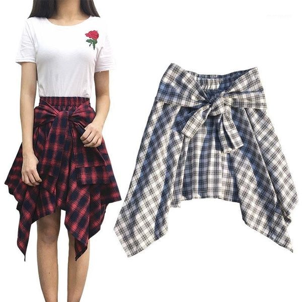 skirts women summer ulzzang girlfriends elastic waist irregular plaid skirt lace up bow femme wild high mz24781, Black
skirts women summer ulzzang girlfriends elastic waist irregular plaid skirt lace up bow femme wild high mz24781, Black