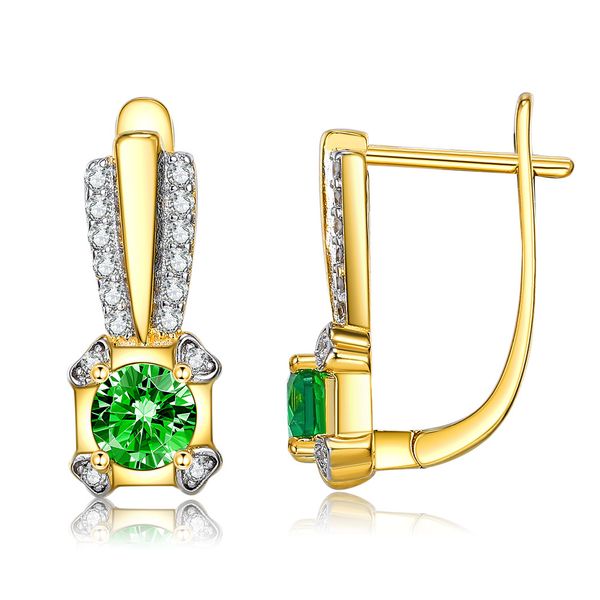 european and american selling small ear buckle jewelry women's simple line green zircon earrings earrings factory wholesale kzce321, Golden
european and american selling small ear buckle jewelry women's simple line green zircon earrings earrings factory wholesale kzce321, Golden