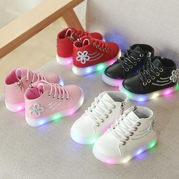 athletic & outdoor bibihou sneakers girls led shoes with light glitter slids flower print casual zip fashion rubber bottom for children 2021, Black
athletic & outdoor bibihou sneakers girls led shoes with light glitter slids flower print casual zip fashion rubber bottom for children 2021, Black