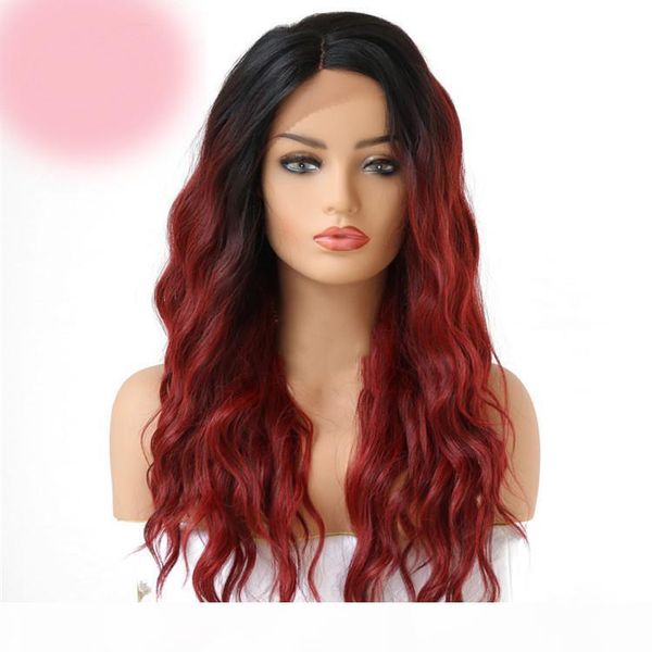 lace front 100% unprocessed raw virgin remy human hair long red water wave ombre color full lace cap wig for women, Black;brown
lace front 100% unprocessed raw virgin remy human hair long red water wave ombre color full lace cap wig for women, Black;brown