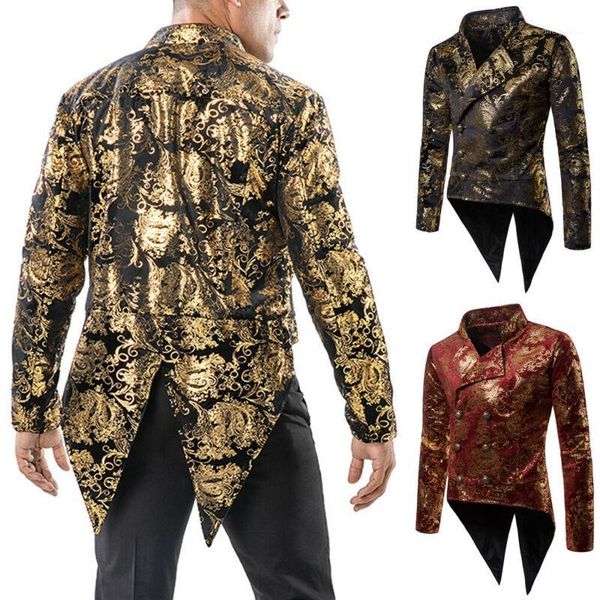 2020 men vintage long blazer jacket punk retro print tuxedo wedding blazers coat plus size autumn fashion solid club windbreaker1, White;black
2020 men vintage long blazer jacket punk retro print tuxedo wedding blazers coat plus size autumn fashion solid club windbreaker1, White;black