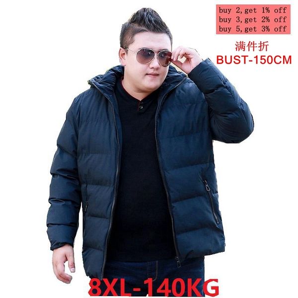 winter men's large size jacket 8xl hooded thicken warm jacket loose large size 5xl 6xl 7xl navy blue black parka coat, Black;brown
winter men's large size jacket 8xl hooded thicken warm jacket loose large size 5xl 6xl 7xl navy blue black parka coat, Black;brown