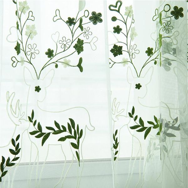 milu deer cartoon children's room special curtains tulle
milu deer cartoon children's room special curtains tulle