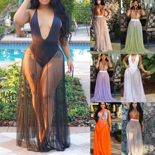 women's swimwear women bikini cover up sheer beach maxi wrap skirt sarong pareo bikini1, White;black
women's swimwear women bikini cover up sheer beach maxi wrap skirt sarong pareo bikini1, White;black