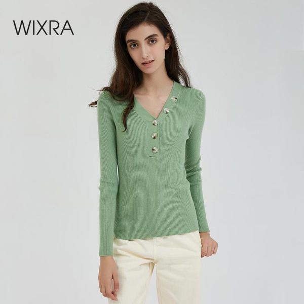 women's sweaters wixra women sweater 2021 stylish color female v neck solid warm ladies knitted pull jumpers autumn spring, White;black
women's sweaters wixra women sweater 2021 stylish color female v neck solid warm ladies knitted pull jumpers autumn spring, White;black