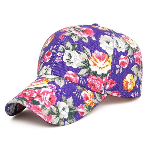 women sunscreen rose floral print baseball cap sport casual mesh hat adjustable, Blue;gray
women sunscreen rose floral print baseball cap sport casual mesh hat adjustable, Blue;gray