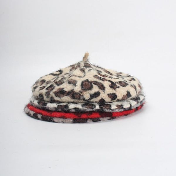 2020 new arrival fashion women hat female winter wool leopard printed beret cap 4 colors beanie hats, Blue;gray
2020 new arrival fashion women hat female winter wool leopard printed beret cap 4 colors beanie hats, Blue;gray