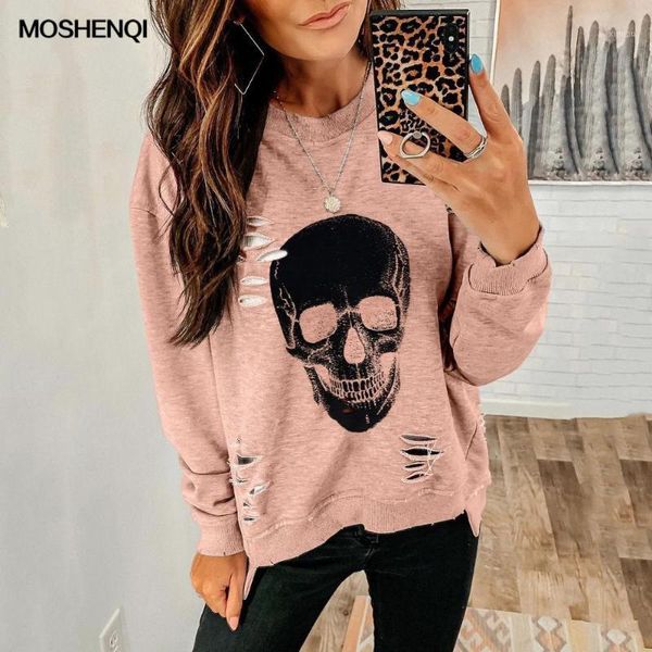 moshenqi sweatshirt female skull harajuku o neck long sleeve women clothing casual loose cotton ripped female1, Black
moshenqi sweatshirt female skull harajuku o neck long sleeve women clothing casual loose cotton ripped female1, Black