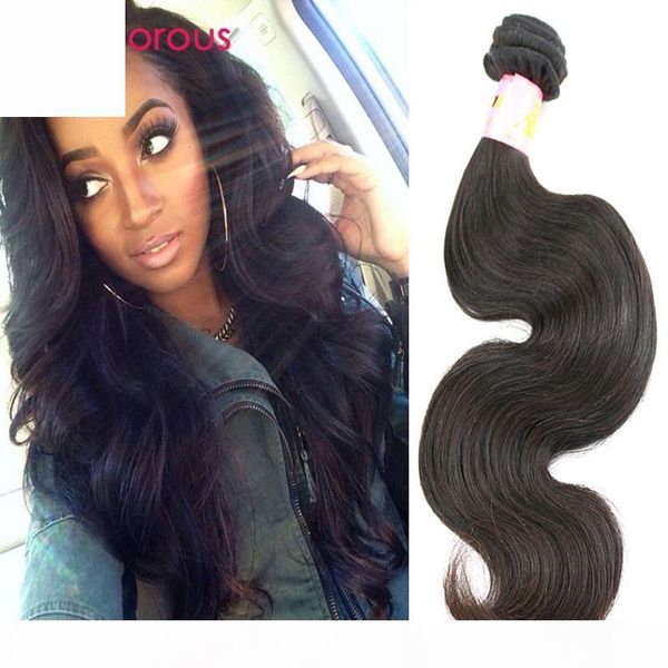 glamorous brazilian body wave hair weaves natural color 1 bundles virgin human hair princess queen malaysian indian peruvian wavy hair weave, Black
glamorous brazilian body wave hair weaves natural color 1 bundles virgin human hair princess queen malaysian indian peruvian wavy hair weave, Black