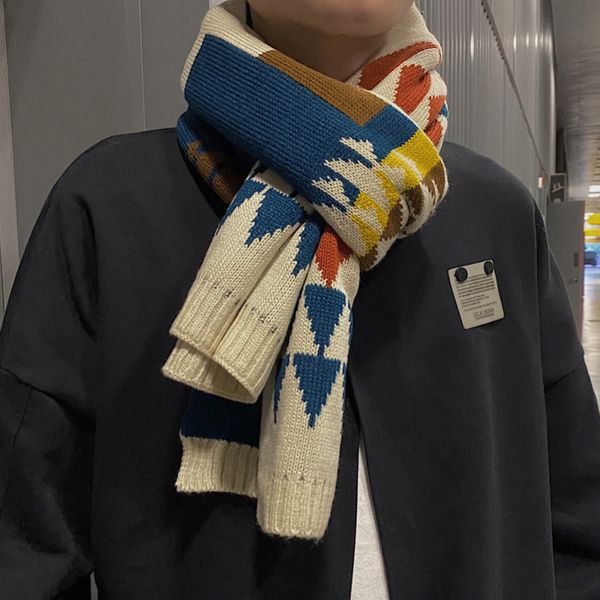 scarf men winter gift for students korean version young people versatile knitting lovers bib women personality fashion brand, Blue;gray
scarf men winter gift for students korean version young people versatile knitting lovers bib women personality fashion brand, Blue;gray