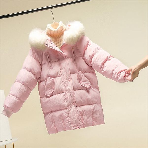 2020 new winter jacket women parka big fur hooded thick down cotton parkas female jacket warm loose coat casual outwear p1016, Black
2020 new winter jacket women parka big fur hooded thick down cotton parkas female jacket warm loose coat casual outwear p1016, Black