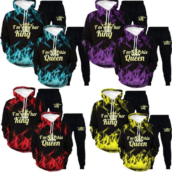 3d king and queen hoodi, sweaters, , valentine's day, matching, couple sweatshirts with crown pattern, Gray
3d king and queen hoodi, sweaters, , valentine's day, matching, couple sweatshirts with crown pattern, Gray