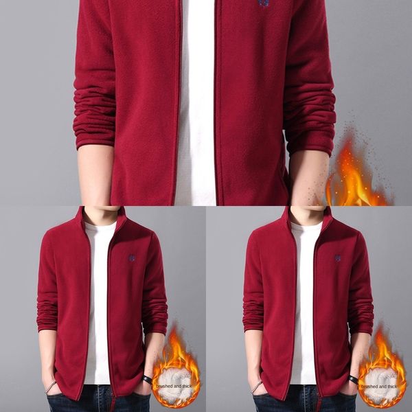 spring and autumn polar fleece sweater men's sweatshirt sweatshirtstand collar cardigan jacket fleece jacket autumn winter zipper sweat, Black
spring and autumn polar fleece sweater men's sweatshirt sweatshirtstand collar cardigan jacket fleece jacket autumn winter zipper sweat, Black
