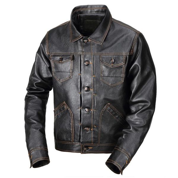 vintage мужского полета кожаных курток пальто xxxxl плюс размере ретро мотоциклы люди кожаных курток высокого качество бомбардировщик куртка, Black
vintage мужского полета кожаных курток пальто xxxxl плюс размере ретро мотоциклы люди кожаных курток высокого качество бомбардировщик куртка, Black