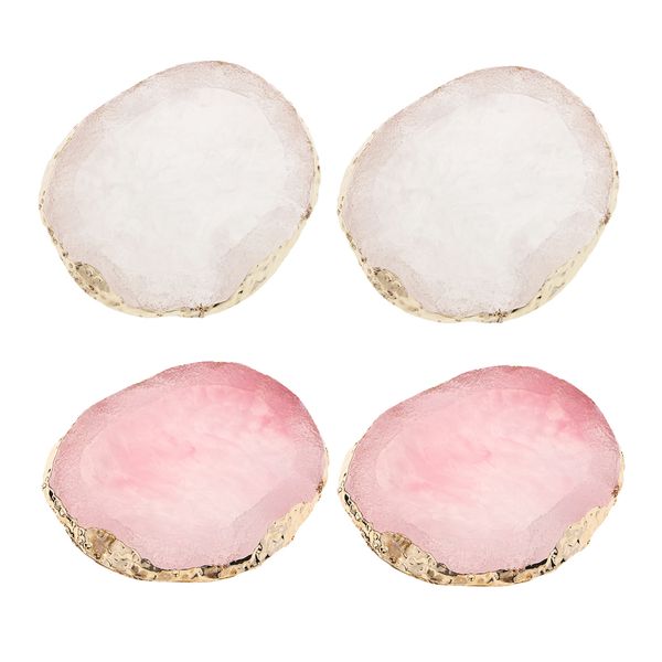 4x смола имитация агатовые nail art палитра drink coaster кубок mat декор смешанное 
4x смола имитация агатовые nail art палитра drink coaster кубок mat декор смешанное