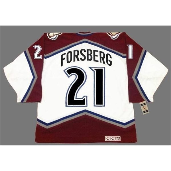 real 421 real full embroidery #21 peter forsberg 1996 .2001 hockey jersey or custom any name or number jersey, Black
real 421 real full embroidery #21 peter forsberg 1996 .2001 hockey jersey or custom any name or number jersey, Black