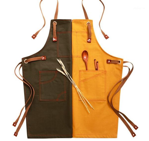 aprons japanese style canvas apron barista restaurant floral shop barber overalls bib leather chef kitchen for women menlf9601
aprons japanese style canvas apron barista restaurant floral shop barber overalls bib leather chef kitchen for women menlf9601