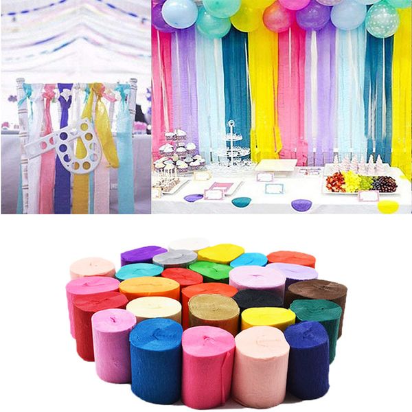 32ft 10m crepe streamers diy paper garland pgraphy backdrops for wedding birthday party baby shower venue decoration
32ft 10m crepe streamers diy paper garland pgraphy backdrops for wedding birthday party baby shower venue decoration