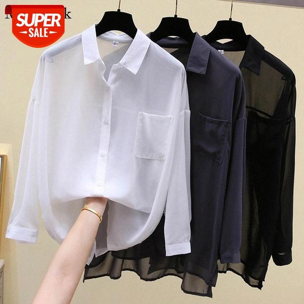 korean cardigan chiffon white blouse women long sleeve lapel shirt women casual office ladies blouses shirt blusa mujer 11604 #n59t
korean cardigan chiffon white blouse women long sleeve lapel shirt women casual office ladies blouses shirt blusa mujer 11604 #n59t