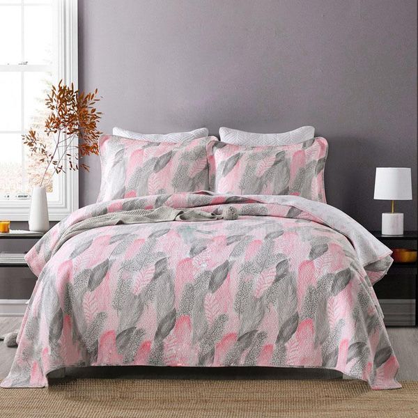 cotton bedspreads quilt set 3pcs printed bed cover pillowcase*2 king queen size coverlet summer blanket
cotton bedspreads quilt set 3pcs printed bed cover pillowcase*2 king queen size coverlet summer blanket