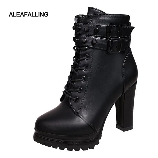 aleafalling women motorcycle boots new female fashion woman's 11cm high heel mature boots flat vintage buckle casual lady boots t200106, Black
aleafalling women motorcycle boots new female fashion woman's 11cm high heel mature boots flat vintage buckle casual lady boots t200106, Black