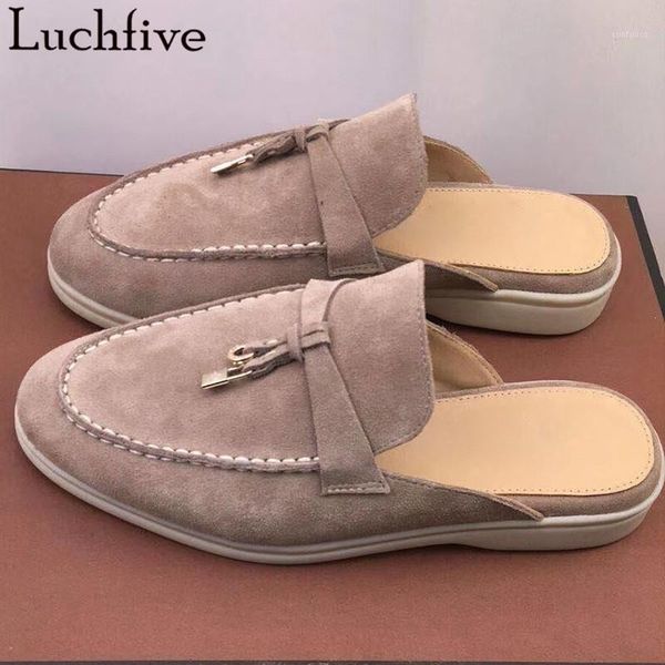 kid suede lock slippers woman round toe mule flats runway loafers shoes woman apricot sapatos feminino1, Black
kid suede lock slippers woman round toe mule flats runway loafers shoes woman apricot sapatos feminino1, Black