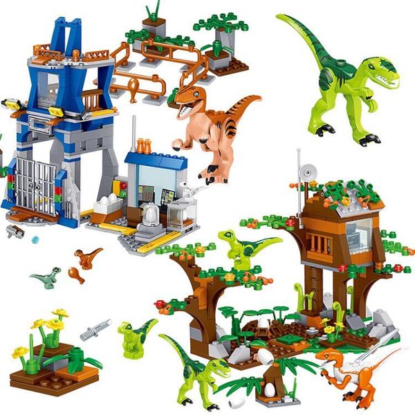 365pcs dinosaur building blocks compatible jurassic world 2 dinosaurs bricks toys for children gifts 1008
365pcs dinosaur building blocks compatible jurassic world 2 dinosaurs bricks toys for children gifts 1008
