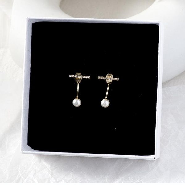 stud niche design high-end s925 pin earrings fashion temperament wild word pearl women, Golden;silver
stud niche design high-end s925 pin earrings fashion temperament wild word pearl women, Golden;silver