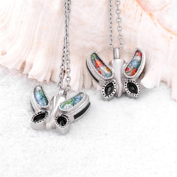 chains glass butterfly ashes keepsake cremation urn necklace memorial jewelry 316 l stainless steel urns locket, Silver
chains glass butterfly ashes keepsake cremation urn necklace memorial jewelry 316 l stainless steel urns locket, Silver