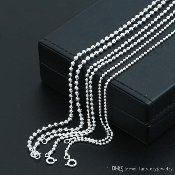 personalized 925 sterling silver fine jewelry hand-made designer ball chain necklace in 2 size (2 mm and 2.5 mm ball chain)couple gift
personalized 925 sterling silver fine jewelry hand-made designer ball chain necklace in 2 size (2 mm and 2.5 mm ball chain)couple gift