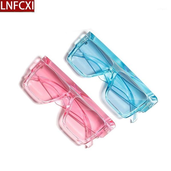 sunglasses lnfcxi fashion oversize women flat full frame transparent sun glasses for female male shades uv4001, White;black
sunglasses lnfcxi fashion oversize women flat full frame transparent sun glasses for female male shades uv4001, White;black