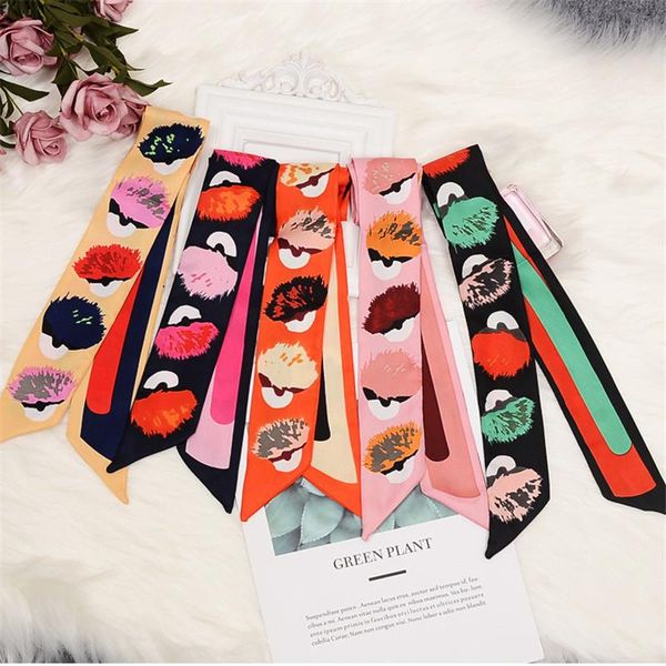 european style print luxury bag strap scarf women silk scarf fashion head headwear scarves bag accessories ribbon hz54, Blue;gray
european style print luxury bag strap scarf women silk scarf fashion head headwear scarves bag accessories ribbon hz54, Blue;gray