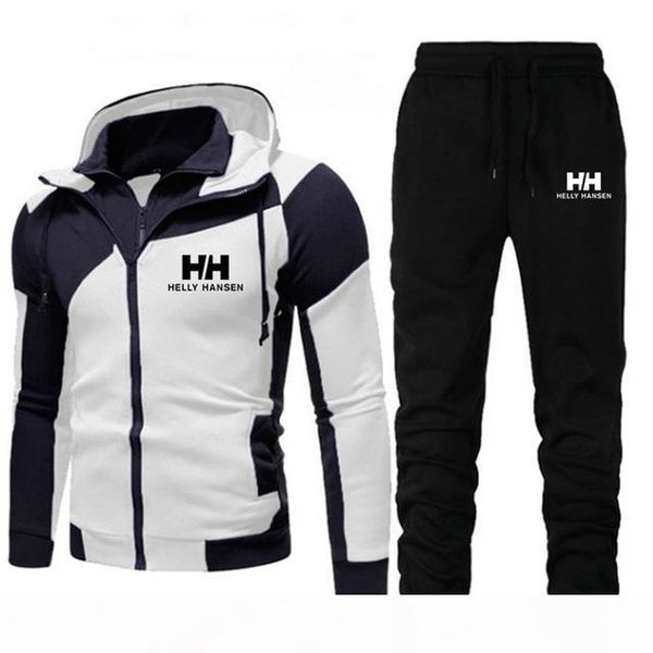 2 pieces sets tracksuit hh printing men hooded sweatshirt pants zipper hoodie sportwear suit ropa hombre casual men clothes, Gray
2 pieces sets tracksuit hh printing men hooded sweatshirt pants zipper hoodie sportwear suit ropa hombre casual men clothes, Gray
