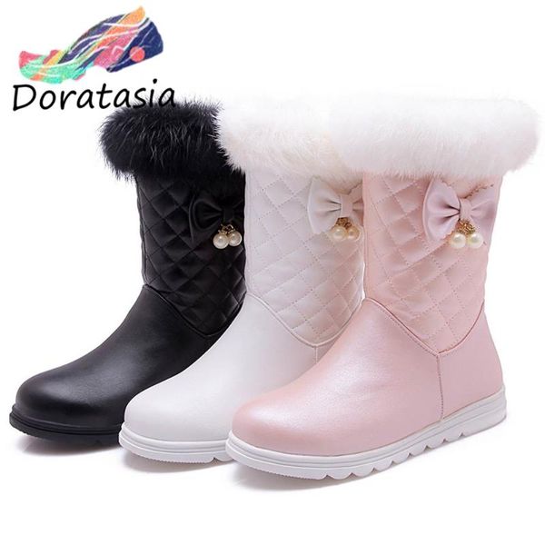 doratasia new arrival women solid zipper warm plush fluffy shoes stylish design comfy winter boots women snow boots, Black
doratasia new arrival women solid zipper warm plush fluffy shoes stylish design comfy winter boots women snow boots, Black