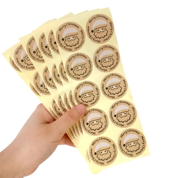 classic sticker multipurpose christmas round 100pcs/pack kraft diy paper label kid stationery stickers
classic sticker multipurpose christmas round 100pcs/pack kraft diy paper label kid stationery stickers