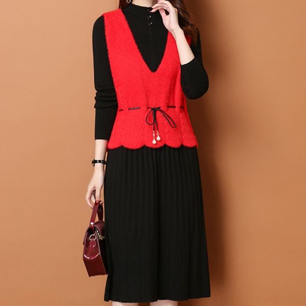 g5usq вязаные модная женская весна зима двухсекционный платье жилет и вязаный жилет платье популярной базой юбка tcthz, Gray
g5usq вязаные модная женская весна зима двухсекционный платье жилет и вязаный жилет платье популярной базой юбка tcthz, Gray