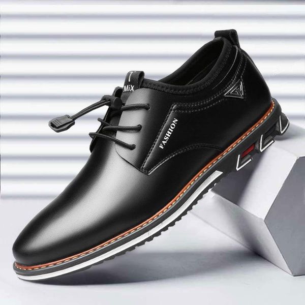 dress shoes men leather cowhide comfortable low-british casual single formal, Black
dress shoes men leather cowhide comfortable low-british casual single formal, Black