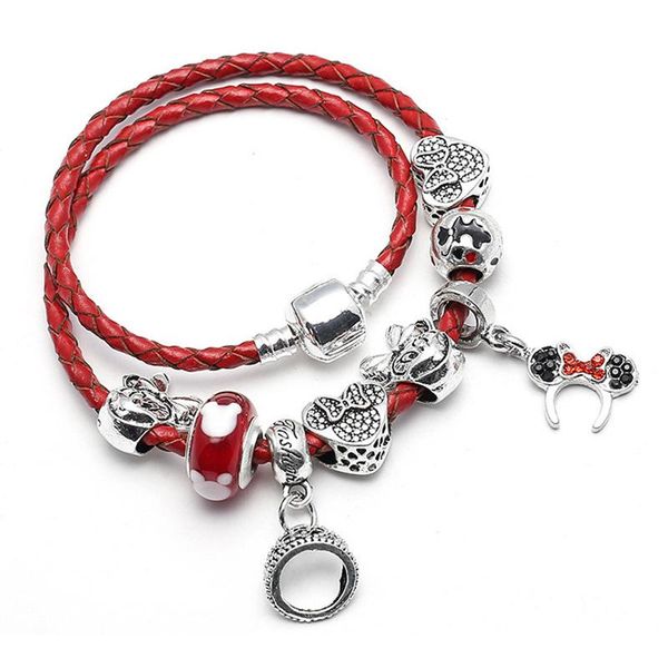 boosbiy fashion cartoon style charm bracelet for women crystal animal minni beads fit brand bracelets for kids jewelry gift, Black
boosbiy fashion cartoon style charm bracelet for women crystal animal minni beads fit brand bracelets for kids jewelry gift, Black