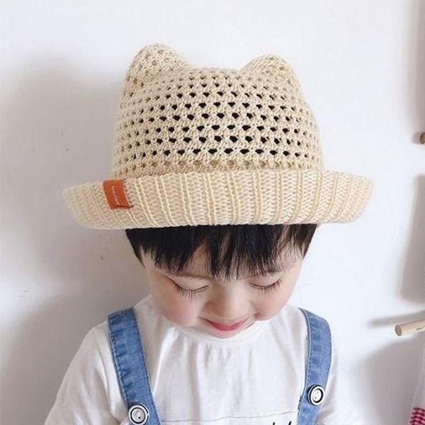 breathable children cat ears sunshade hat summer boys pots hats kids sun caps flanging baby spring and autumn sun protection cap, Blue;gray
breathable children cat ears sunshade hat summer boys pots hats kids sun caps flanging baby spring and autumn sun protection cap, Blue;gray
