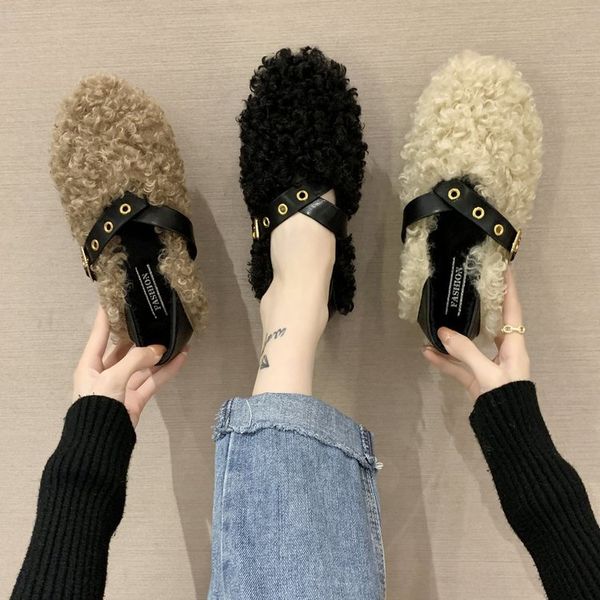 fur shoes slippers casual beige heeled sandals slipers women shallow flock plush luxury black 2020 flat soft lace-up basic x1020
fur shoes slippers casual beige heeled sandals slipers women shallow flock plush luxury black 2020 flat soft lace-up basic x1020