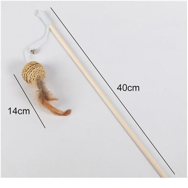 legendog 1pc cat teaser toy wooden rod ball fake feather ball decor interactive toy for cat pet supplies rand qylnsq
legendog 1pc cat teaser toy wooden rod ball fake feather ball decor interactive toy for cat pet supplies rand qylnsq